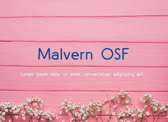 Malvern OSF example